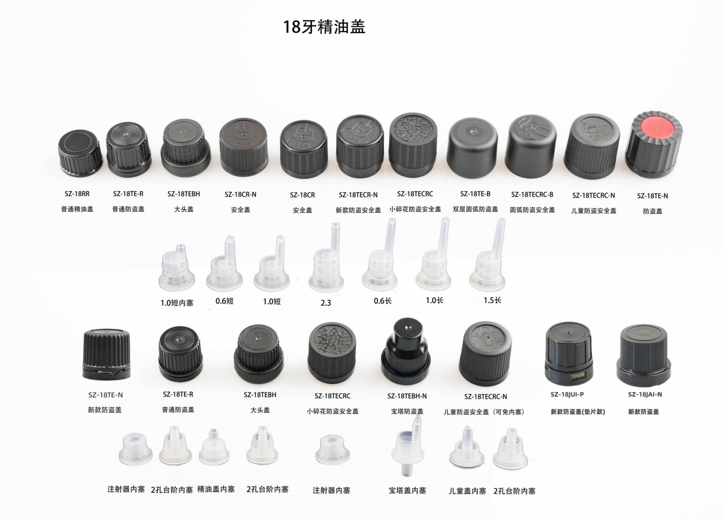 江苏丹阳市塑料盖生产批发大头盖防盗盖压旋盖儿童安全盖塑料内塞滴管