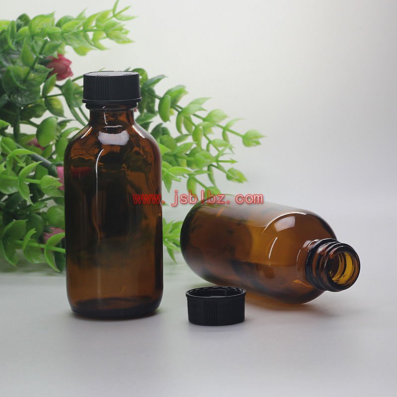 60ml口服液瓶钠钙玻璃波斯顿瓶塑料盖密封性好食