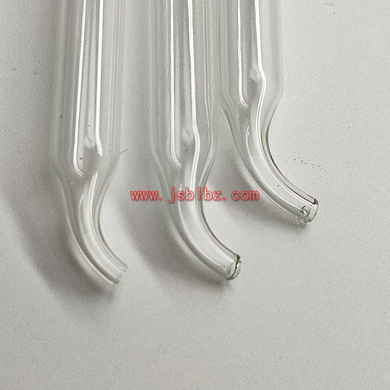 手工弯拉丝尖头玻璃滴管异形玻璃滴管厂家批发