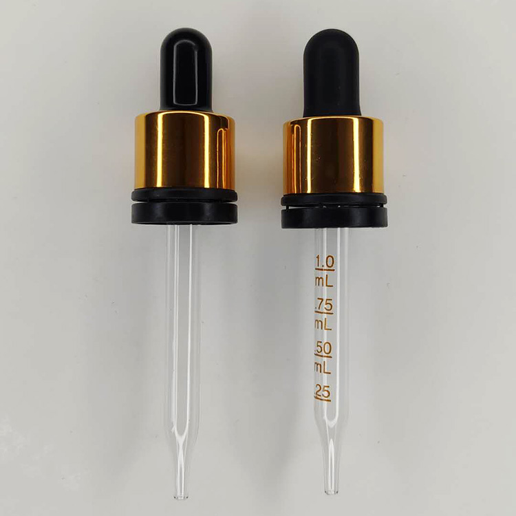 电化铝防盗滴管盖精油瓶滴管